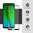 Full Coverage Tempered Glass Screen Protector for Motorola Moto G7 / G7 Plus - Black